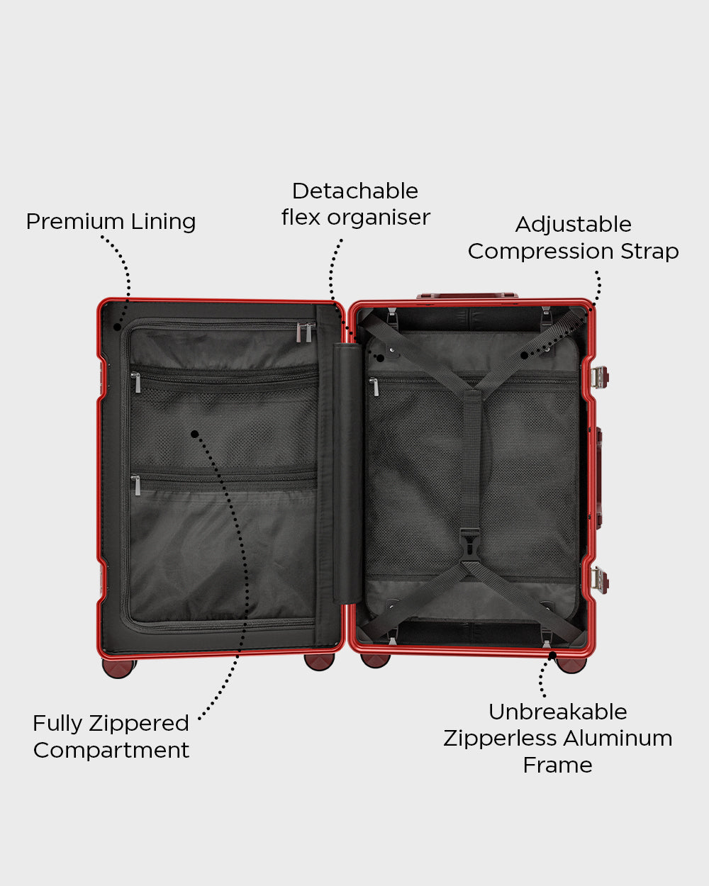 Headliner - Check-In Medium - Red