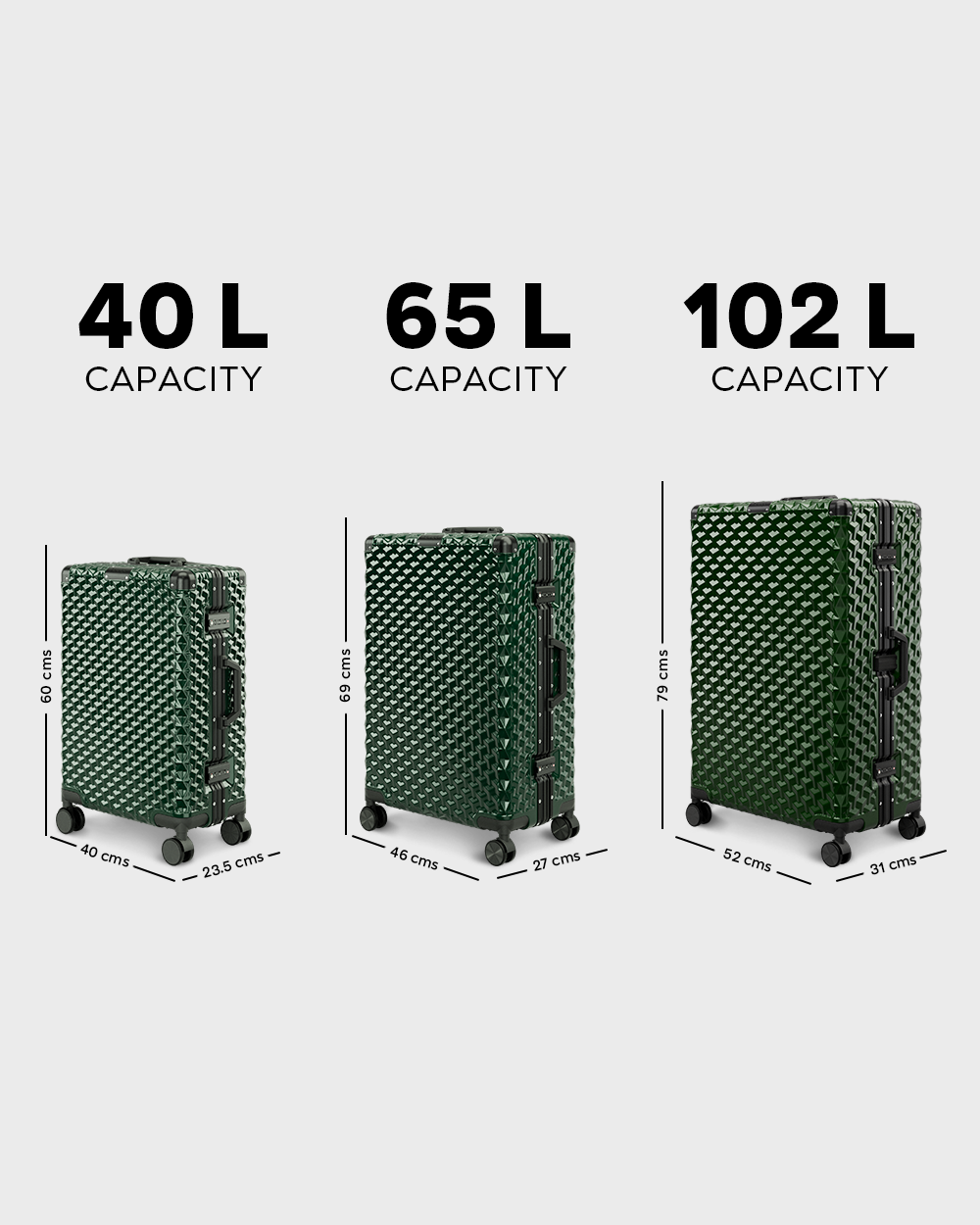 Headliner - Set of 3 - Green