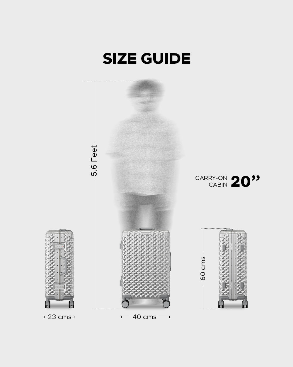 Headliner - Cabin 20" - Glistening Silver