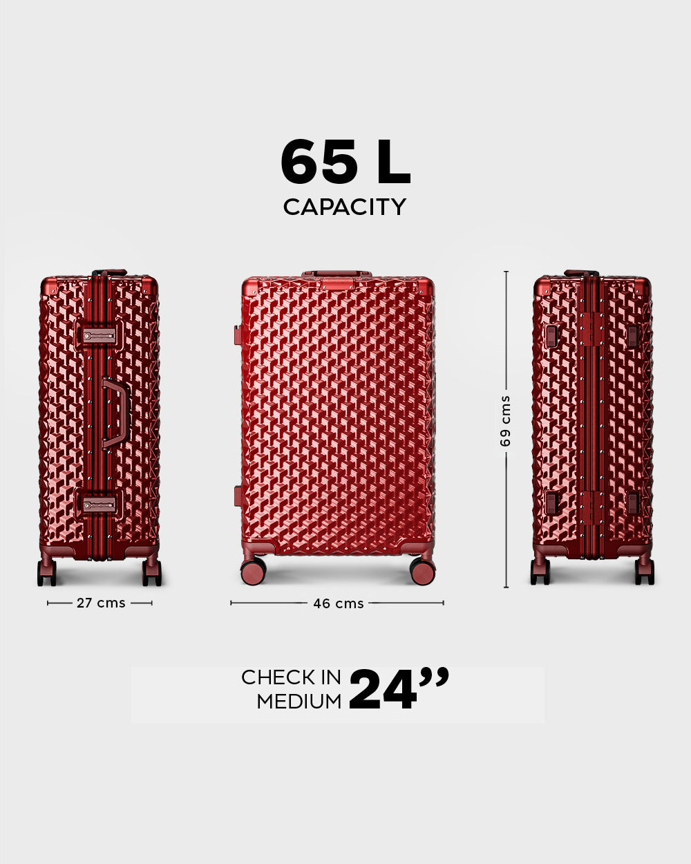 Headliner - Check-In Medium - Red