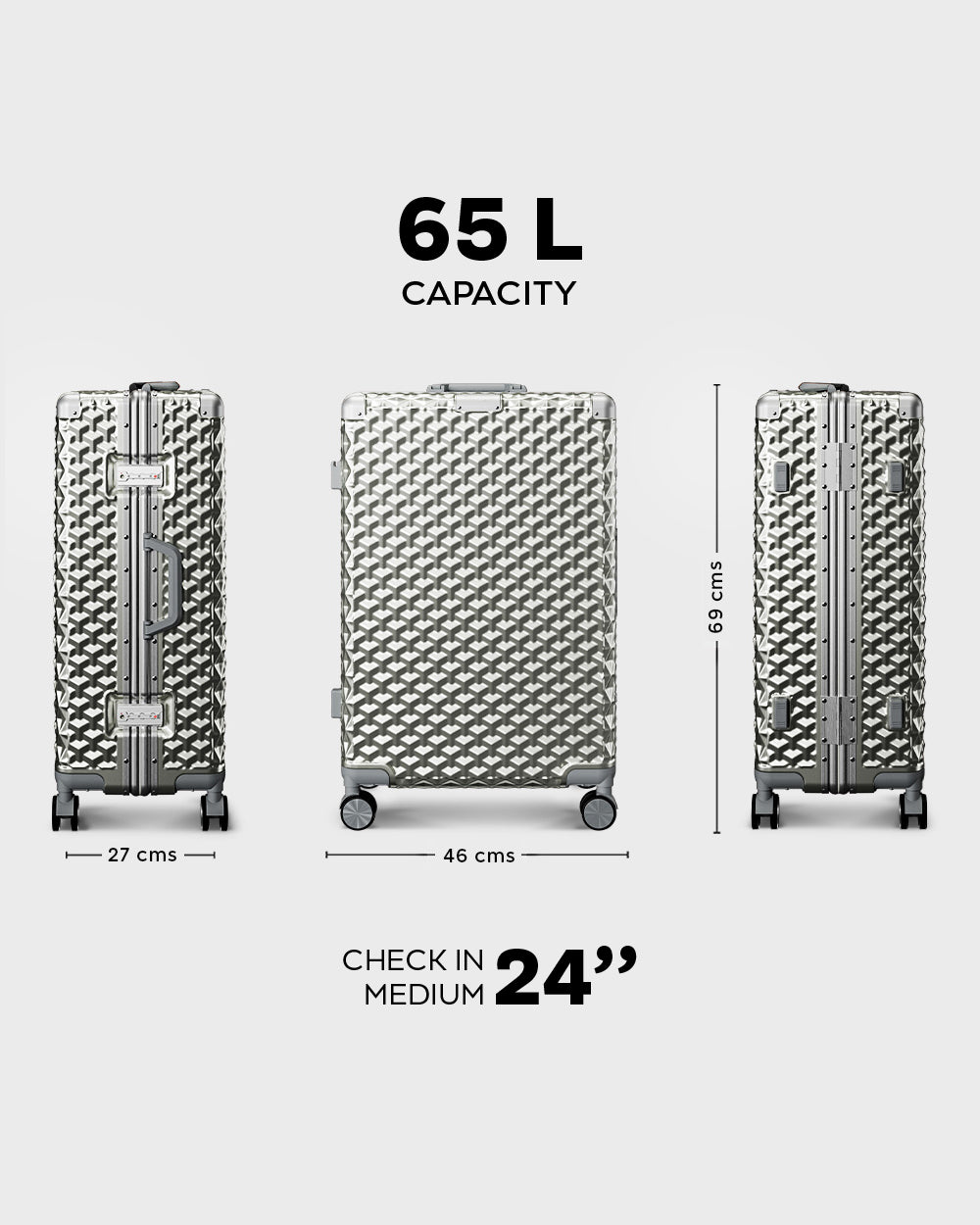 Headliner - Check-In Medium - Silver