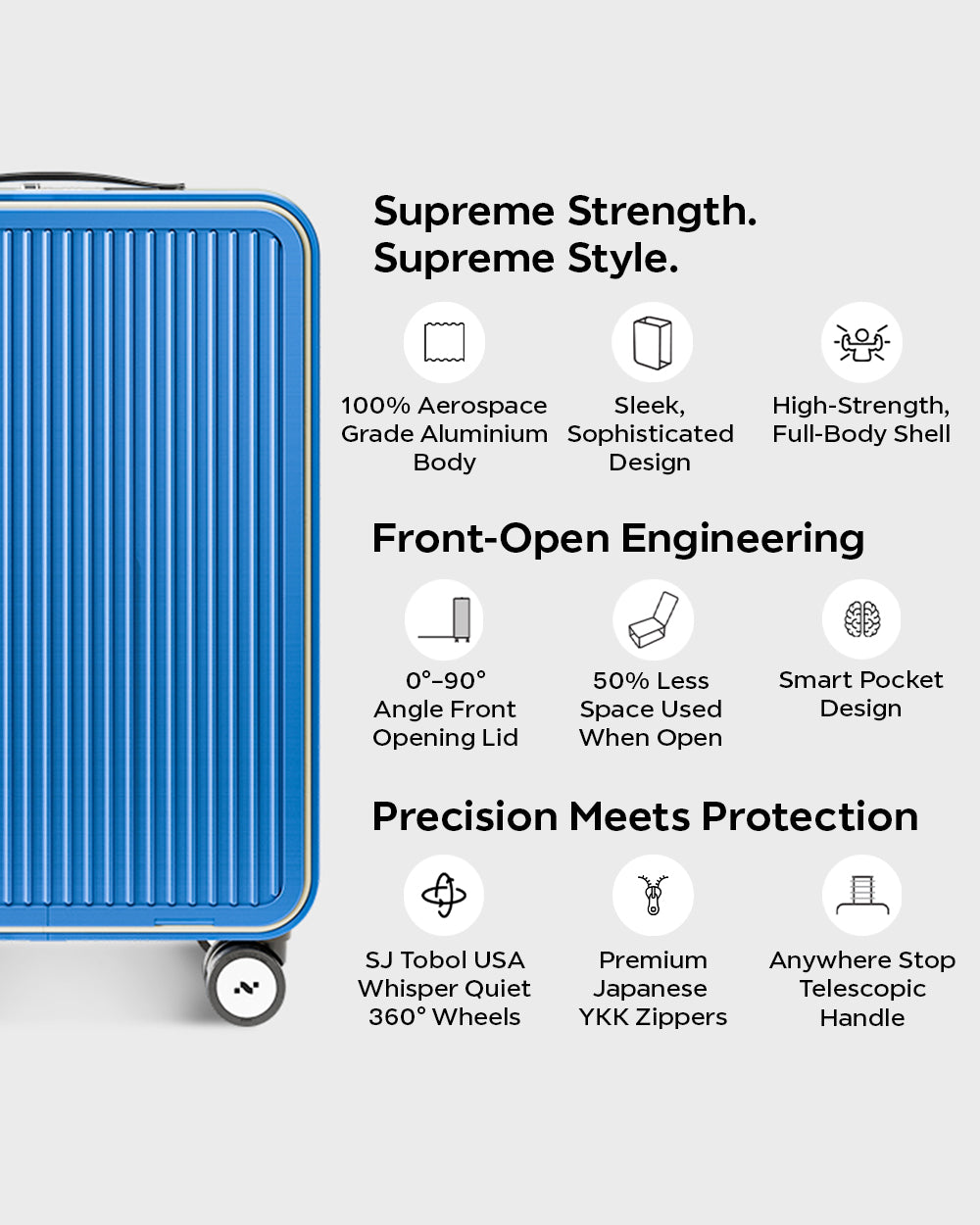 Primo - Aluminium Cabin