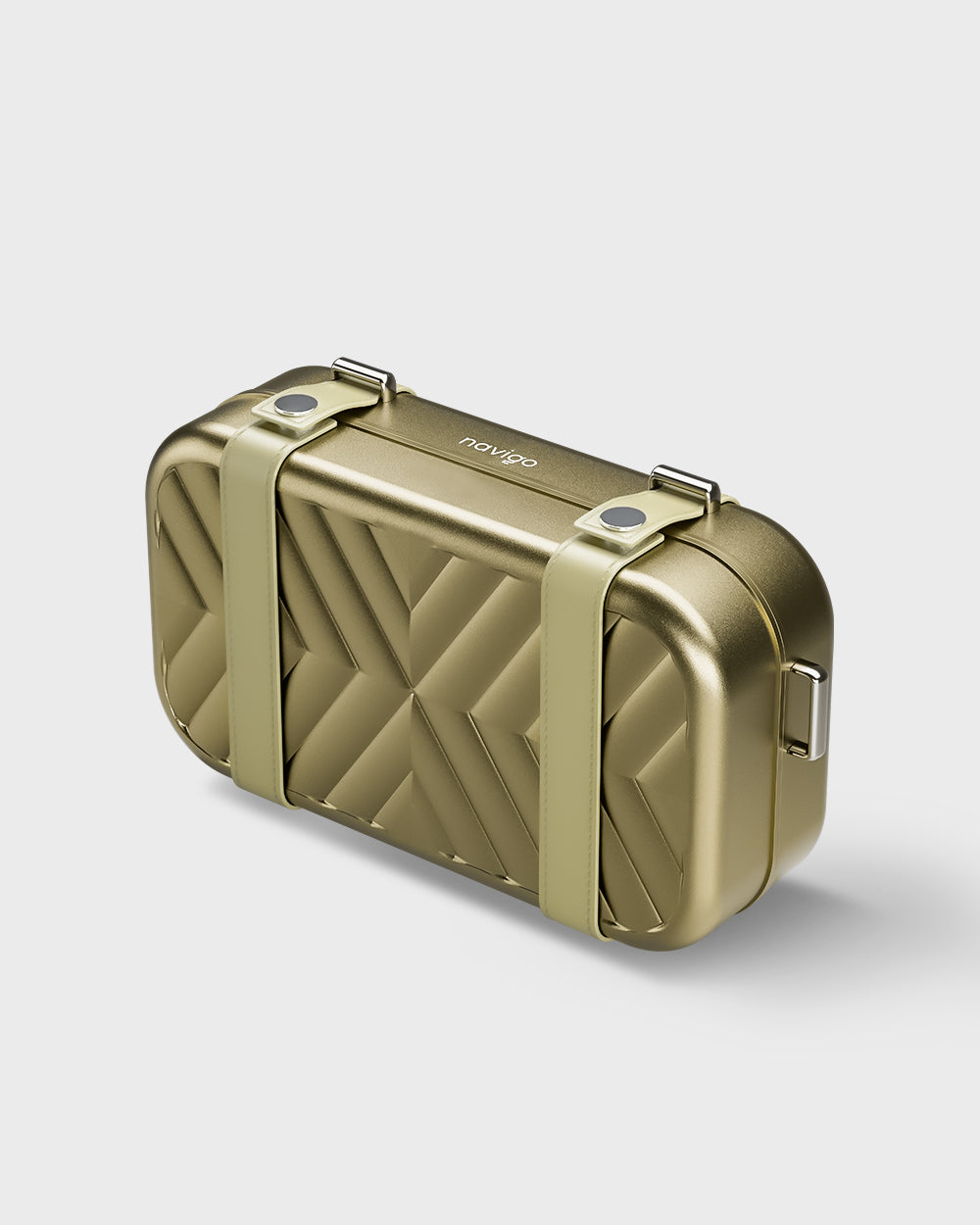 Sidekick - Aluminium Crossbody Bag - Champagne