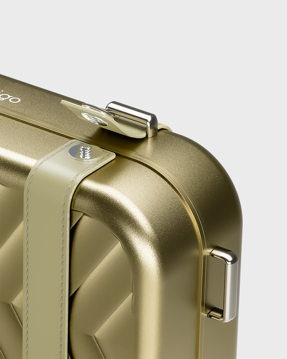 Sidekick - Aluminium Crossbody Bag - Champagne