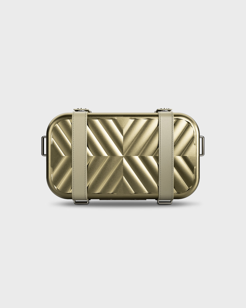 Sidekick - Aluminium Crossbody Bag - Champagne