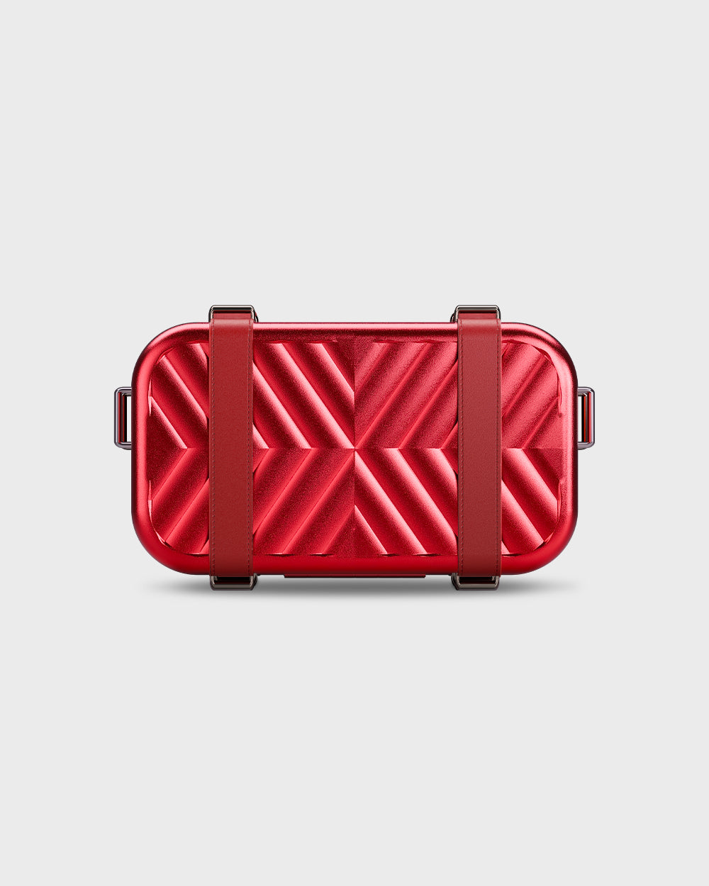 Sidekick - Aluminium Crossbody Bag - Red