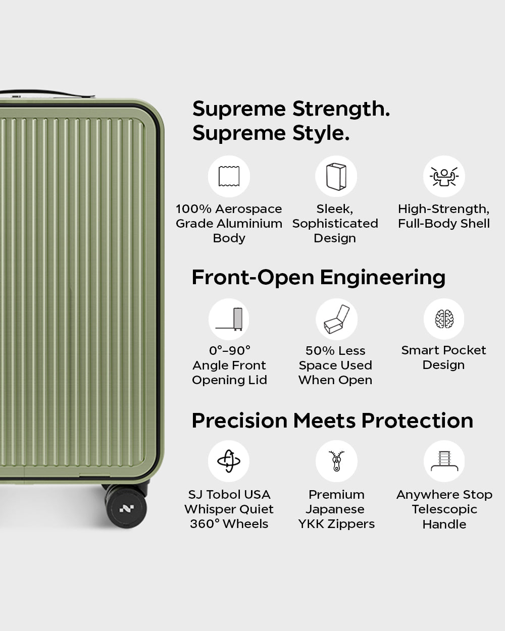 Primo - Aluminium Cabin