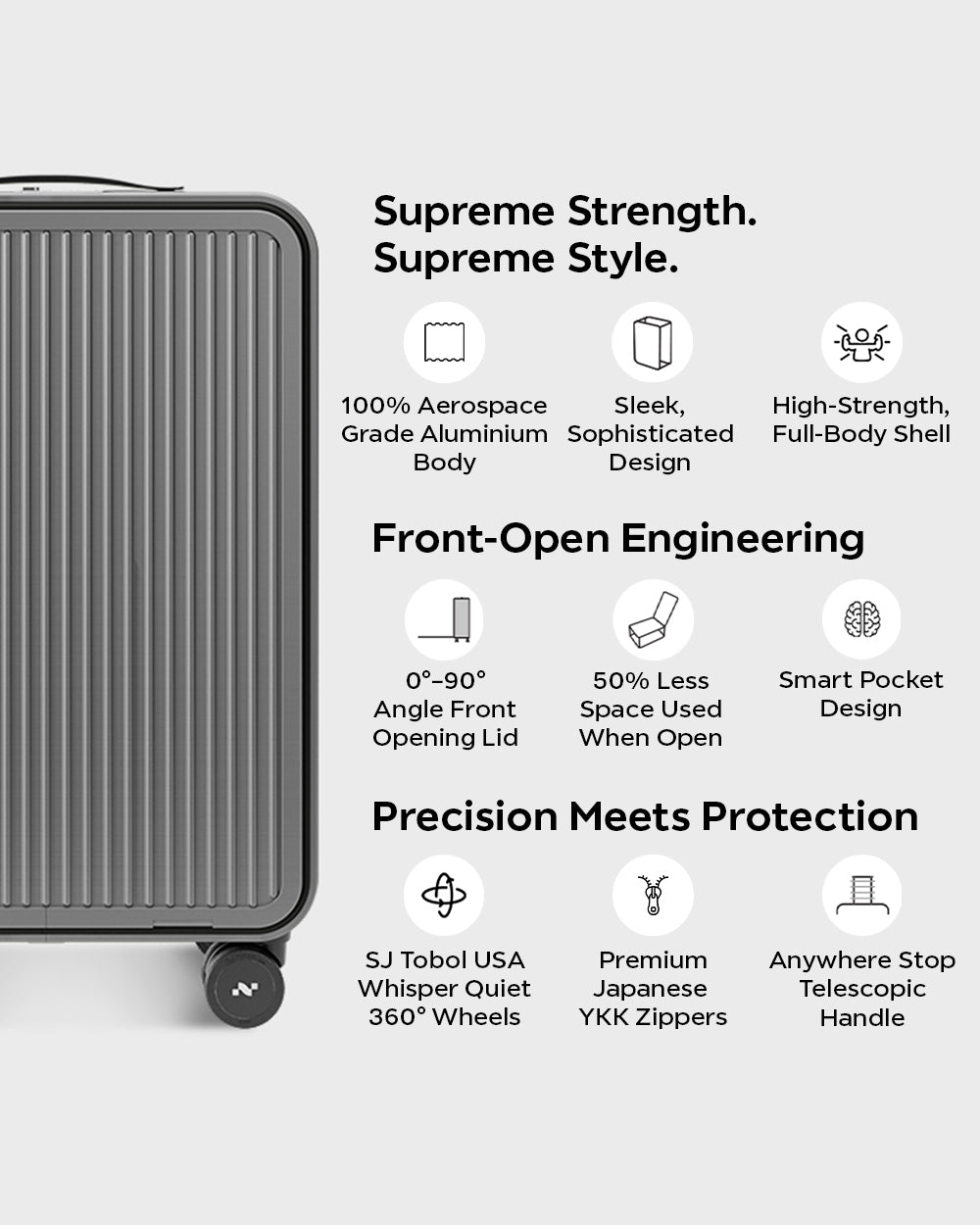 Primo - Aluminium Cabin