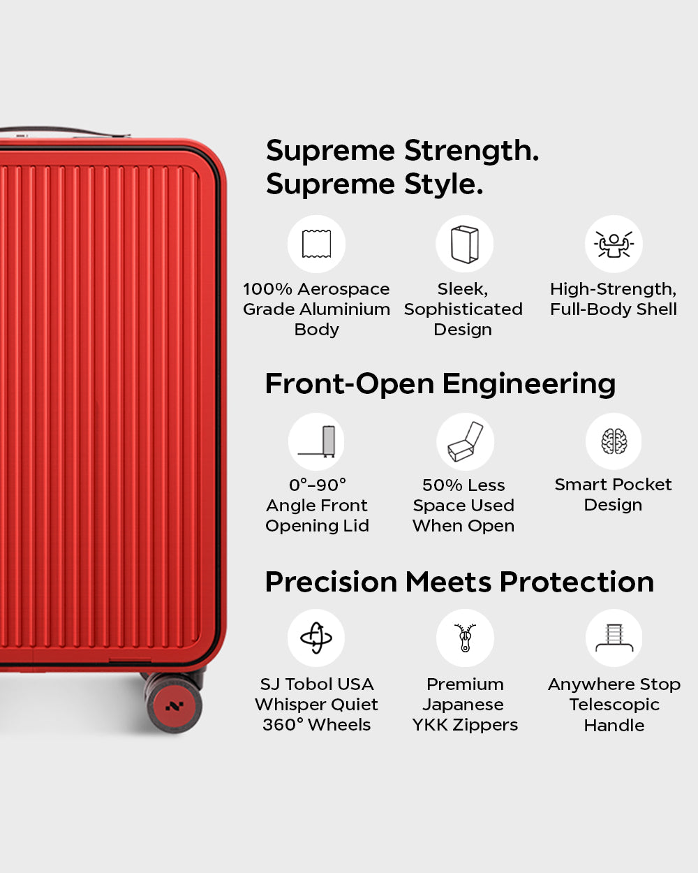 Primo - Aluminium Cabin