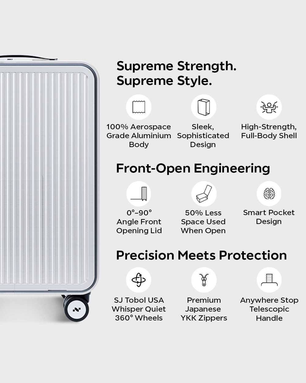 Primo - Aluminium Cabin