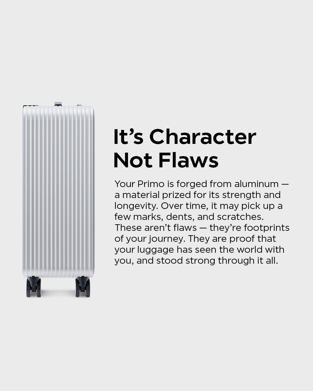 Primo - Aluminium Cabin