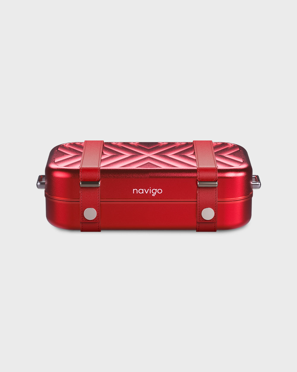 Sidekick - Aluminium Crossbody Bag - Red