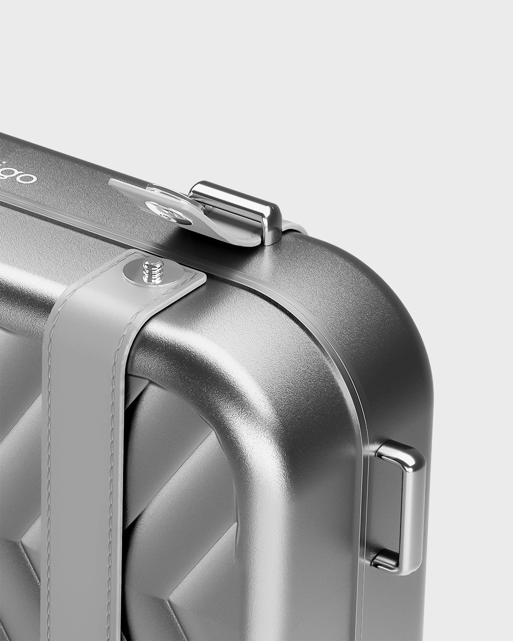 Sidekick - Aluminium Crossbody Bag - Silver