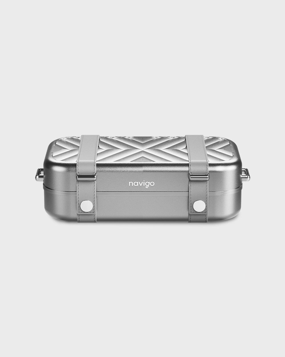 Sidekick - Aluminium Crossbody Bag - Silver