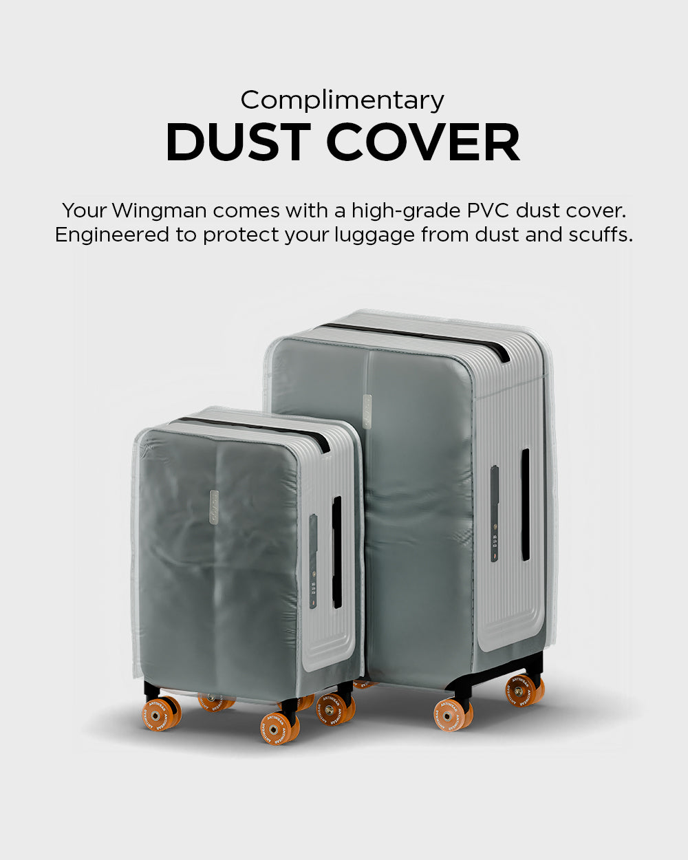 Wingman - Set of 2 | Zipperless Luggage
